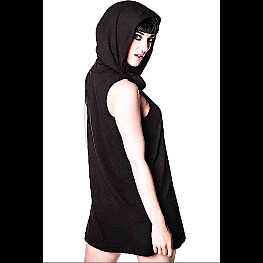 ⭐️SALE⭐️RARE Retro SOLD OUT BNWT Killstar Sorrow Hood Dress BNWT